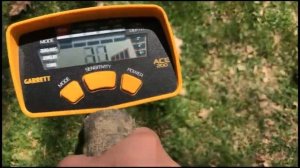 Garrett Ace 200 Metal Detector Depth Test Review