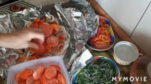 #супервкусно #рыбкамультиваркаовощи Сочная рыбка,в фольге в мультиварке!