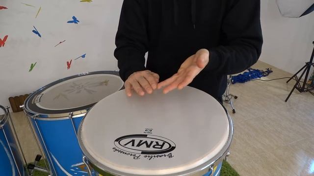 TUTORIAL PARA TÉCNICA DE TIMBAL. SAMBA REGGAE смотреть онлайн