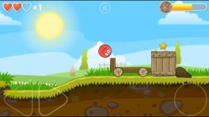 Игра Красный Шар 4 уровень 8 / Red Ball 4 level 8