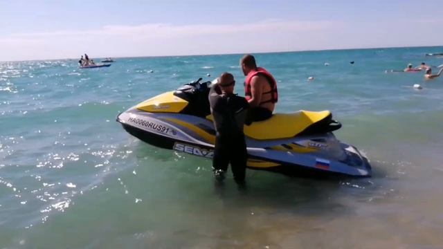 Крым НИКОЛАЕВКА. ГИДРОЦИКЛ покатушки