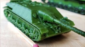 Напечатанные модели танков на 3D принтере