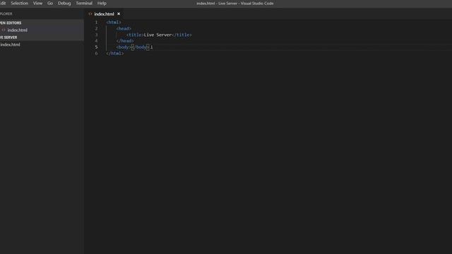 How to set up Live Server on Visual studio code смотреть онлайн