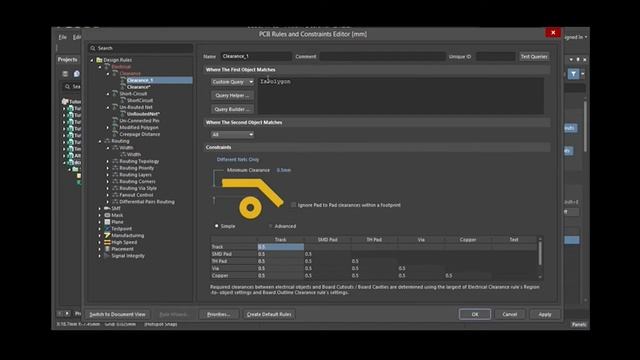 Altium 21 - урок 5 - Базовые правила печатной платы смотреть онлайн