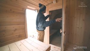 Квадро-баня "Лада" с наружней топкой