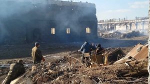 СЪЁМКИ ФИЛЬМА "ЗЕМЛЕТРЯСЕНИЕ"