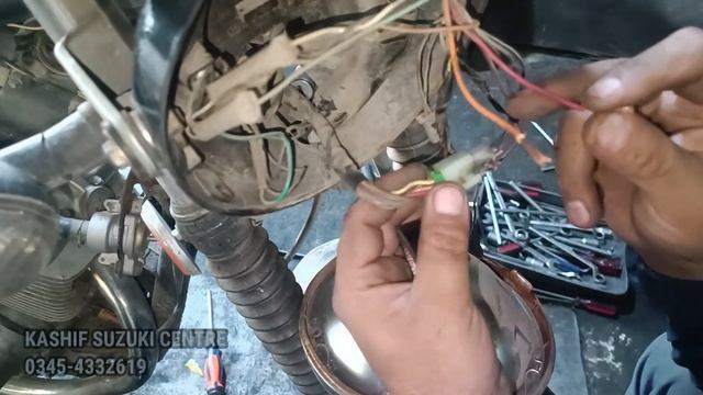SUZUKI GS 150se WIRING PROBLEM SOLVED VERY EASY @kashifsuzukicentre