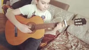 Малагенья на гитаре