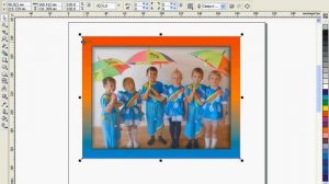 Corel Создание рамки для фотографии