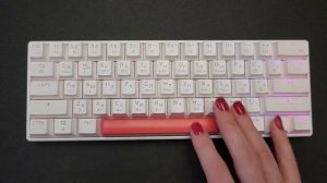 Кастомная механическая клавиатура iOi 101 RGB звук работы клавиш