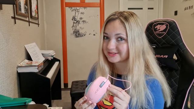 МЫШЬ RAZER BASILISK QUARTZ PINK. БЛОНДИНИСТЫЙ ОБЗОР!!!?? смотреть онлайн