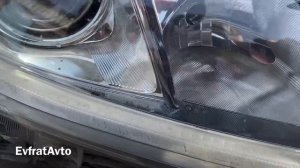 Как отмыть фару внутри не разбирая Prius 30