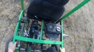 САМОДЕЛЬНЫЙ КАРТИНГ - ЗАДНЯЯ ОСЬ И ПРОБНЫЙ ВЫЕЗД!