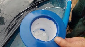 Обслуживание каркасного бассейна на даче. Наш метод.