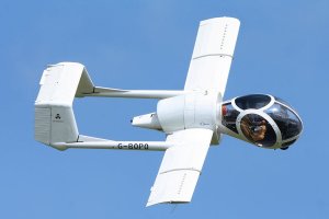 Edgley EA7 Optica - самолет с кабиной вертолета