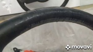 устранение прокрута руля клеем для лобовых стекол