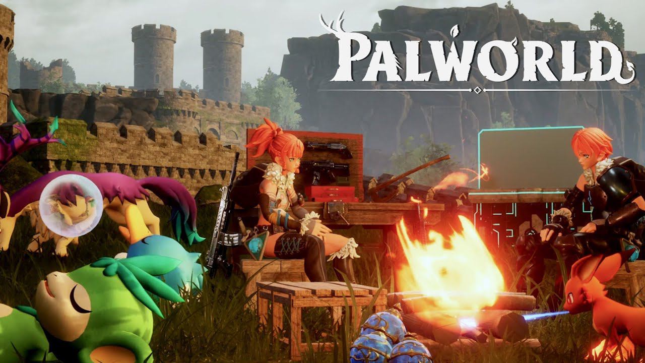 Palworld Строим базу! Прохождение Палворлд на Русском часть 5