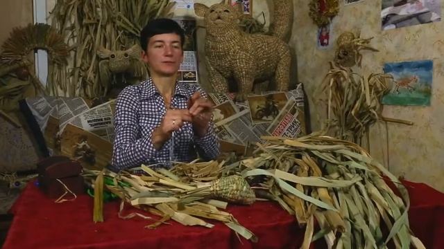 Мастеркласс: плетение паука из рогоза с Ириной Контарь смотреть онлайн
