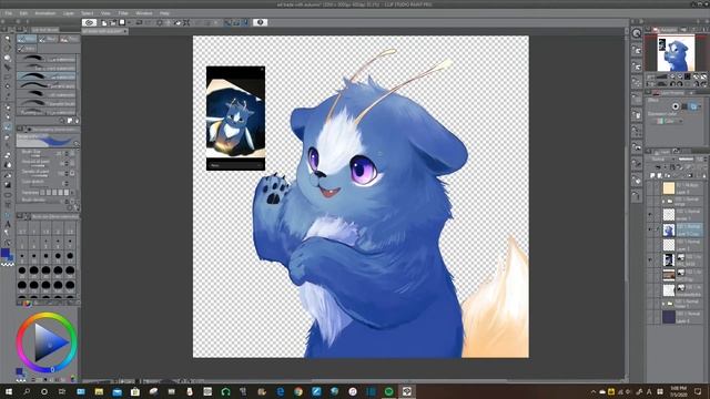 SpeedPaint | Art trade w/ a friend смотреть онлайн