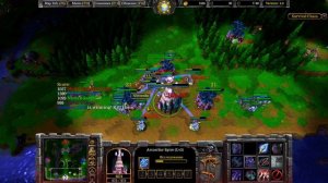 Survival chaos Warcraft 3 reforged. Nightborn T3, сгоревшие жопы соперников и легчайшая победа!