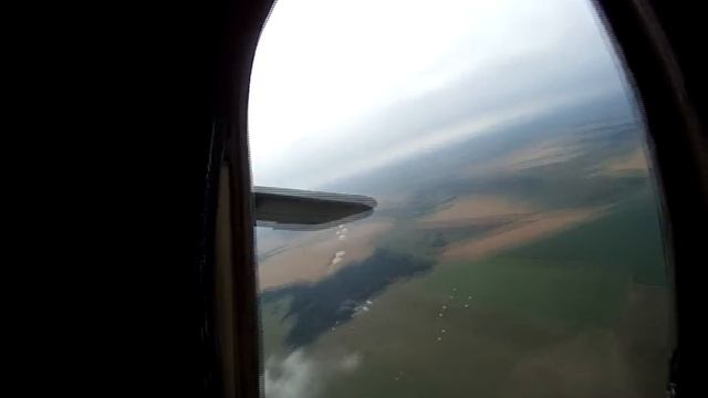 Первый прыжок с парашютом Д-6 со стабилизацией