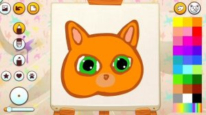 Суровый КОТИК БУБУ №17. Бубу художник. ИГРА про котят на канале Хвостик ТВ