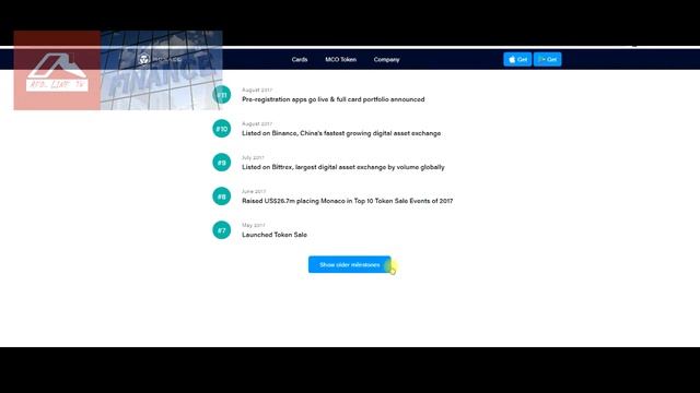 Криптовалюта MONACO и криптовалютные карты VISA MONACO смотреть онлайн