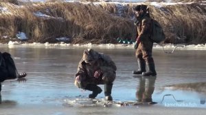 Рыбалка на Камчатке   Корюшка  Открытие зимнего сезона