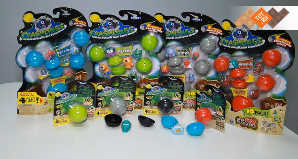 Метеоры-мутанты Crashlings смотреть онлайн