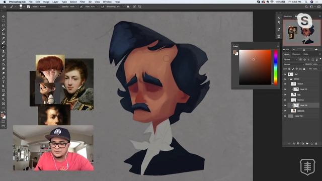 Bringing Characters to Life - DIGITALLY PAINTING w/ Joel Santana