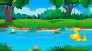 пять маленьких уток | утки рифмы для детей | стихотворение для ребенка | Five Little Ducks Poem