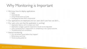 213 - Monitoring Overview in AWS