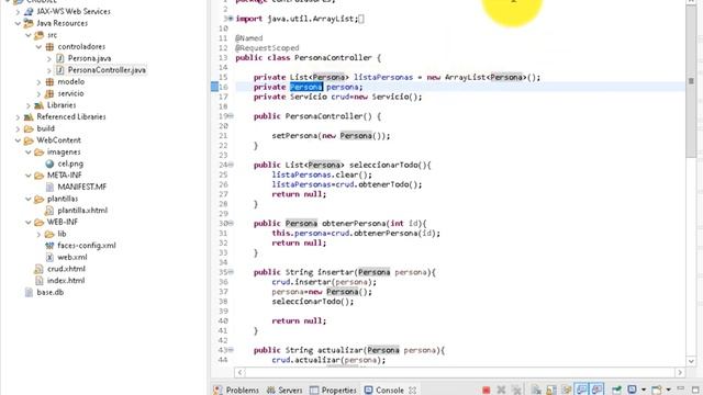 CRUD JAVA EE JSF con Base de Datos. Explicado Fácilmente Parte 2 смотреть онлайн