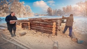 СТРОИМ ИЗБУ. ЖИЗНЬ В ТАЁЖНОМ ПОСЁЛКЕ. ДЕРЕВЕНСКАЯ ЖИЗНЬ. УЕХАЛ В ДЕРЕВНЮ И РАДУЮСЬ. ЖИЗНЬ В ГЛУШИ