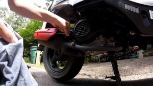 Kymco Agility 50 - Oil Change / Gear Oil Change