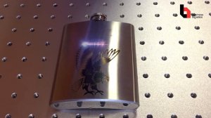 Лазерный маркер. Гравировка векторного изображения.