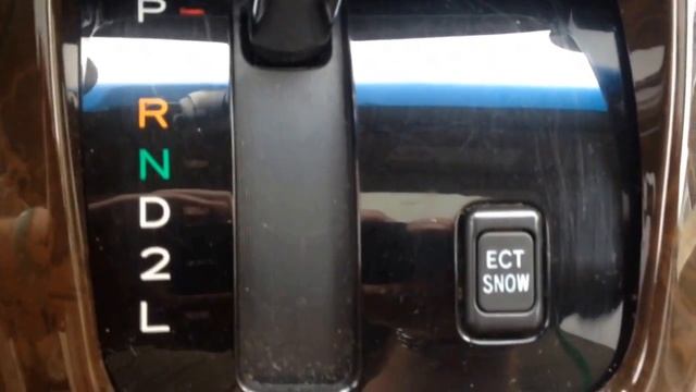 Toyota Highlander Use Of Overdrive And Electronic Traction (ECT-SNOW) For Best Engine Performance.