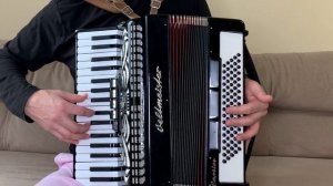 Катюша СЛОЖНАЯ - Разбор как играть на Аккордеоне / Катюша бесплатный видео урок Аккордеона