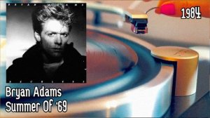 Bryan Adams - Summer Of '69, 1984, Vinyl video 4K, 24bit/96kHz