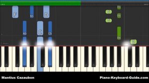 Adele - Rolling In The Deep Piano Tutorial - How To Play - Easy Chords & Melody