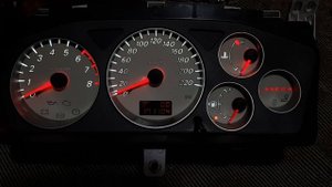 Подсветка панели приборов Mitsubishi Lancer 9 светодиодами