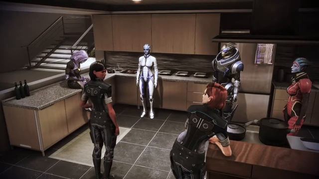 Mass Effect Legendary Edition: Mass Effect 3, Citadel DLC, Apartment Party. Part 1. смотреть онлайн