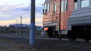 ЭД9М-0044 Электричка 6808 Качалино - Волгоград-1