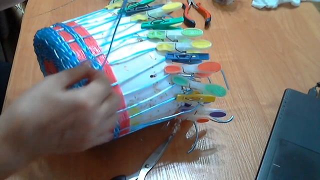 МК ШКАТУЛКИ ИЗ ЖГУТА ДЛЯ БЕЛЬЕВОЙ ВЕРЕВКИ