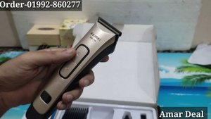KEMEI KM-236 Trimmer Video review