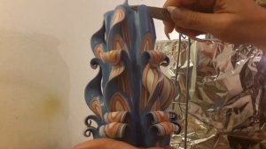 Для новичков резные свечи