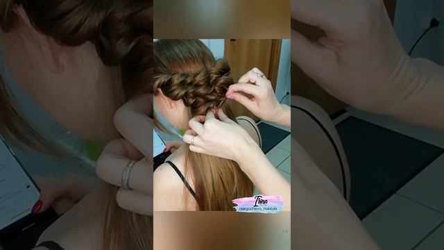 Романтичная прическа @sergacheva_hairstyle