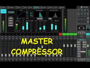 Master compressor Behringer XR12 XR16 XR18