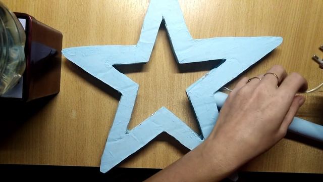 Фонарики и картон. Украшение к Новому году своими руками! Simple DIY decoration for the New Year