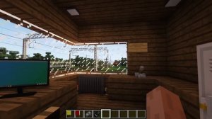 ОСТАНОВИЛ САМОХОДНЫЕ ВАГОНЫ! Работаю дежурным по переезду в Minecraft